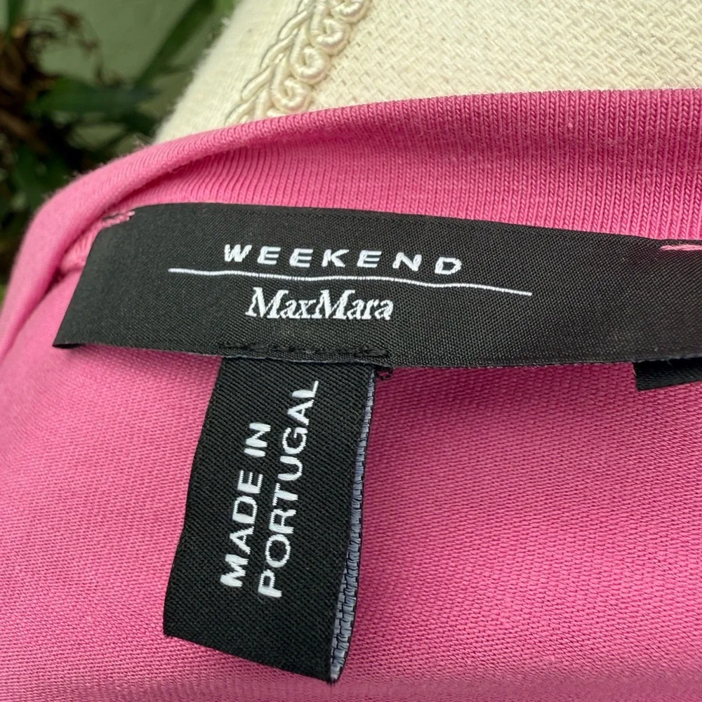 Weekend MaxMara Pink Organic Tshirt